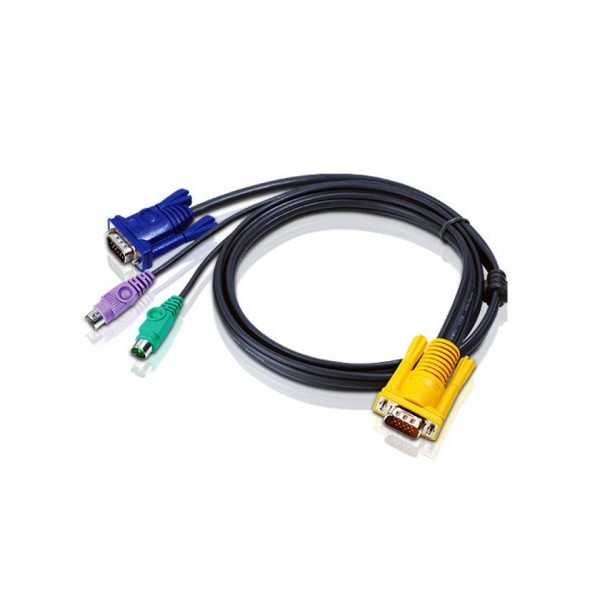 ATEN 977831 2L-5203P Aten Cable KVM PS/2 con SPHD 3 en 1 de 3 m