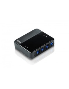 ATEN 977751 US434-AT ATEN Switch de periféricos USB 3.2 Gen1 de 4 x 4 puertos