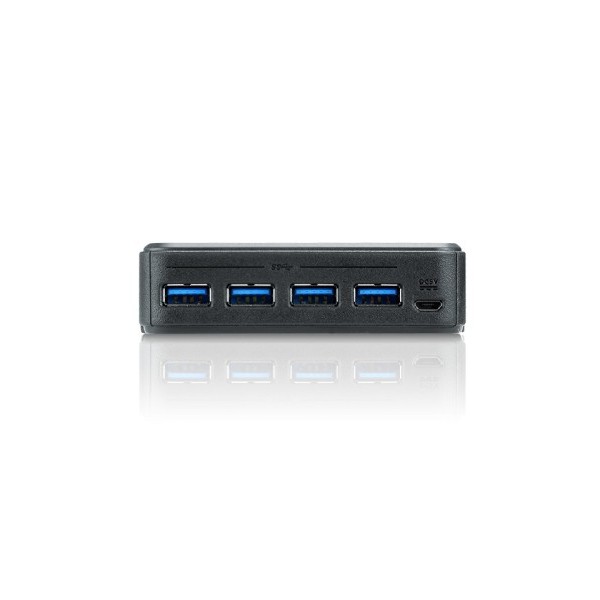 ATEN 977751 US434-AT ATEN Switch de periféricos USB 3.2 Gen1 de 4 x 4 puertos