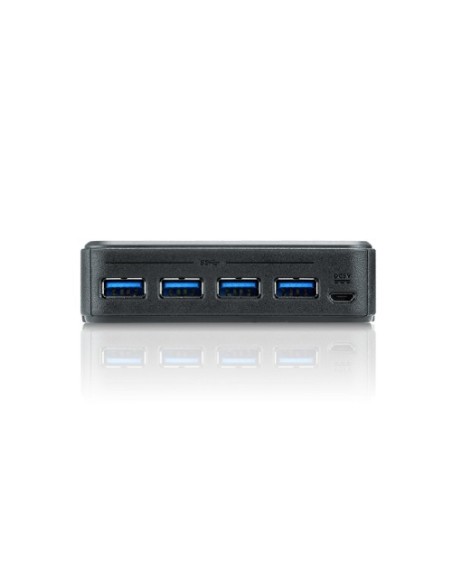 ATEN 977751 US434-AT ATEN Switch de periféricos USB 3.2 Gen1 de 4 x 4 puertos
