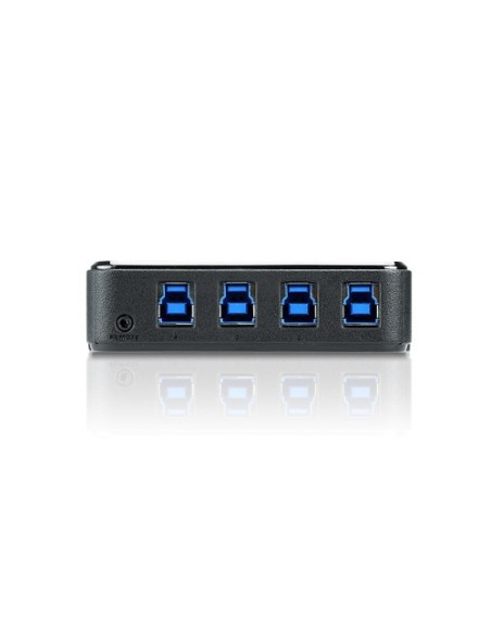 ATEN 977751 US434-AT ATEN Switch de periféricos USB 3.2 Gen1 de 4 x 4 puertos