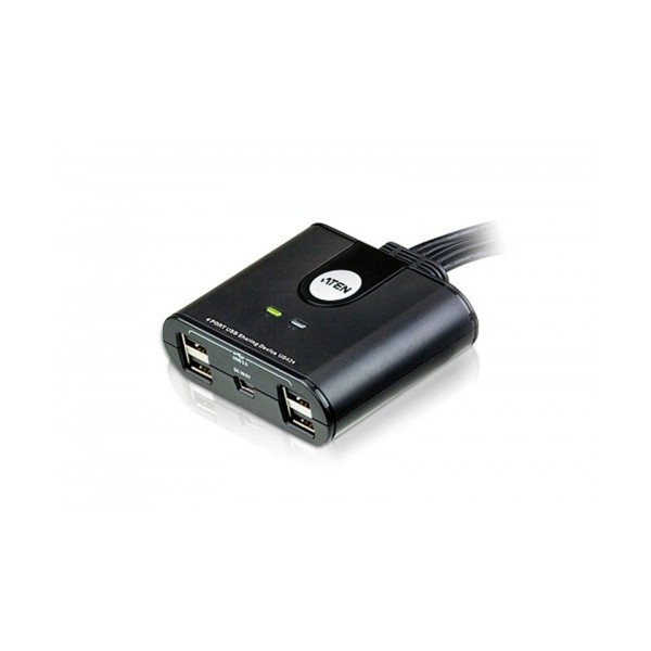 ATEN 977735 US424-AT ATEN SWITCH DE PERIFÉRICOS USB 2.0 DE 4 X 4 PUERTOS (US424-AT)(CP20)