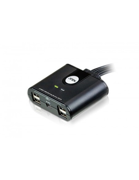 ATEN 977735 US424-AT ATEN SWITCH DE PERIFÉRICOS USB 2.0 DE 4 X 4 PUERTOS (US424-AT)(CP20)