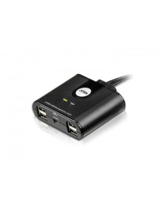 ATEN 977727 US224-AT ATEN SWITCH DE PERIFÉRICOS USB 2.0 DE 2 X 2 PUERTOS (US224-AT)(CP20)