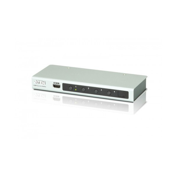 ATEN 976804 VS481B-AT-G ATEN CONMUTADOR / SELECTOR / SWITCHHDMI 4K DE 4 PUERTOS (VS481B-AT-G)(CP10)