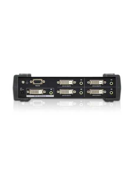 ATEN 976564 VS174-AT-G ATEN DISTRIBUIDOR / SPLITTER DVI DUAL LINK / AUDIO / RS232 DE 4 PUERTOS (VS174-AT-G)