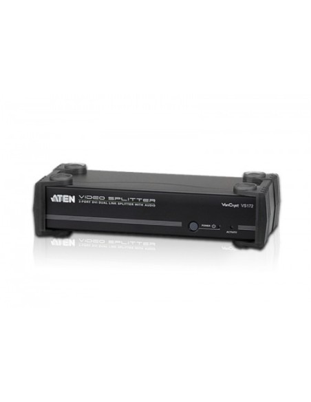 ATEN 976556 VS172-AT-G ATEN DISTRIBUIDOR / SPLITTER DVI DUAL LINK / AUDIO / RS232 DE 2 PUERTOS (VS172-AT-G)