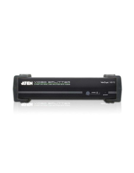 ATEN 976556 VS172-AT-G ATEN DISTRIBUIDOR / SPLITTER DVI DUAL LINK / AUDIO / RS232 DE 2 PUERTOS (VS172-AT-G)
