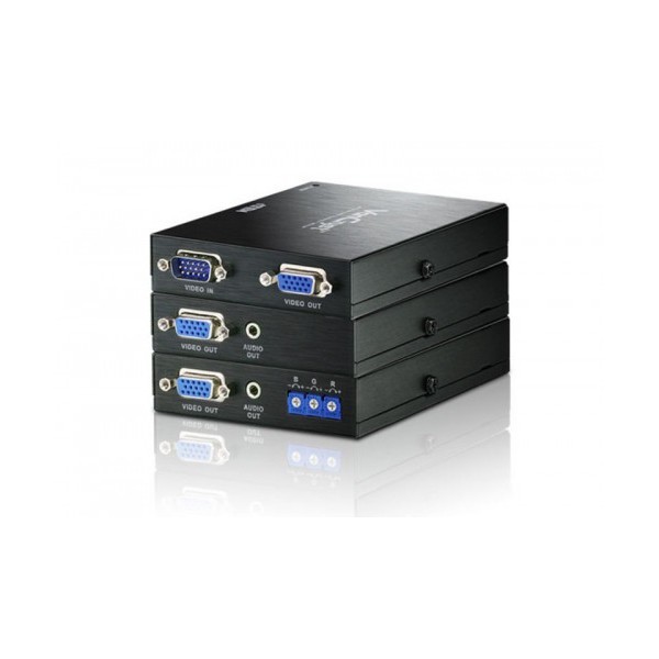 ATEN 976513 VE170Q-AT-G ATEN EXTENSOR VGA SOBRE CAT 5E/6 CON DESKEW (300M) (VE170Q-AT-G)