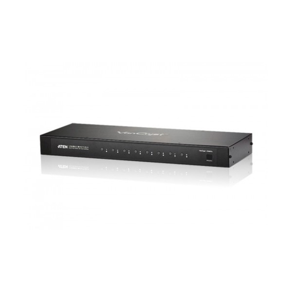ATEN 976361 VS0801A-AT-G ATEN CONMUTADOR / SELECTOR / SWITCHVGA DE 8 PUERTOS CON MANDO A DISTANCIA POR INFRARROJOS (VS0801A-AT-G