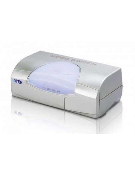 ATEN 976353 VS491-AT-G ATEN CONMUTADOR / SELECTOR / SWITCHVGA DE 4 PUERTOS (VS491-AT-G)