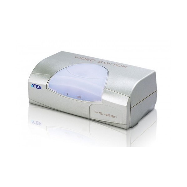 ATEN 976345 VS291-AT-G ATEN CONMUTADOR / SELECTOR / SWITCHVGA DE 2 PUERTOS (VS291-AT-G)