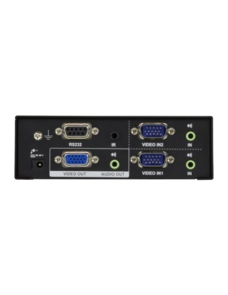 ATEN 976311 VS0201-AT-G ATEN CONMUTADOR / SELECTOR / SWITCH VGA / AUDIO SWITCH DE 2 PUERTOS CON RS-232 (VS0201-AT-G)