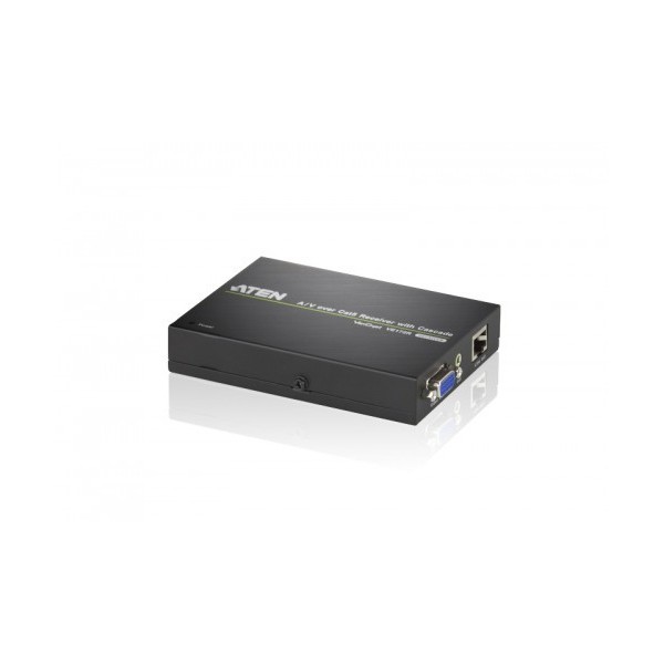 ATEN 976281 VE172R-AT-G ATEN RECEPTOR VGA / AUDIO SOBRE CAT 5E/6 (150M) 10 LEVEL CASCADE (VE172R-AT-G)