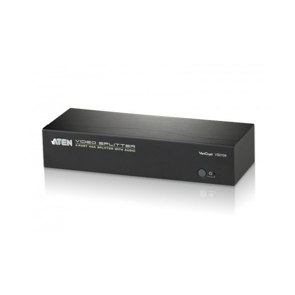 ATEN 976193 VS0104-AT-G ATEN DISTRIBUIDOR / SPLITTER VGA DE 4 PUERTOS CON AUDIO RS-232 (VS0104-AT-G)