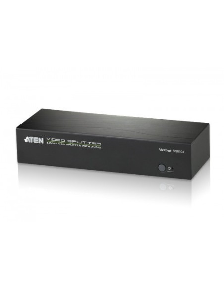 ATEN 976193 VS0104-AT-G ATEN DISTRIBUIDOR / SPLITTER VGA DE 4 PUERTOS CON AUDIO RS-232 (VS0104-AT-G)