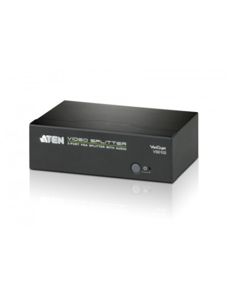 ATEN 976185 VS0102-AT-G ATEN DISTRIBUIDOR / SPLITTER VGA DE 2 PUERTOS CON AUDIO RS-232 (VS0102-AT-G)