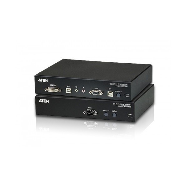 ATEN 976097 CE690-AT-G ATEN Extensor KVM óptico DVI USB (1920 x 1200 a 20km)