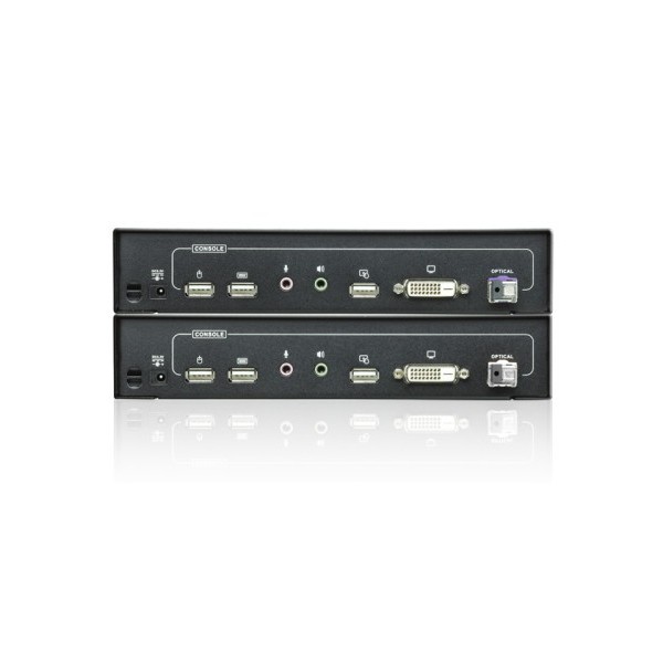 ATEN 976097 CE690-AT-G ATEN Extensor KVM óptico DVI USB (1920 x 1200 a 20km)