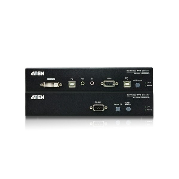 ATEN 976097 CE690-AT-G ATEN Extensor KVM óptico DVI USB (1920 x 1200 a 20km)
