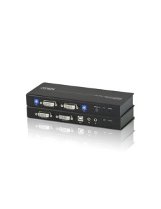 ATEN 976046 CE604-AT-G ATEN Extensor KVM Cat 5 DVI dual display USB (1024 x 768 a 60m)