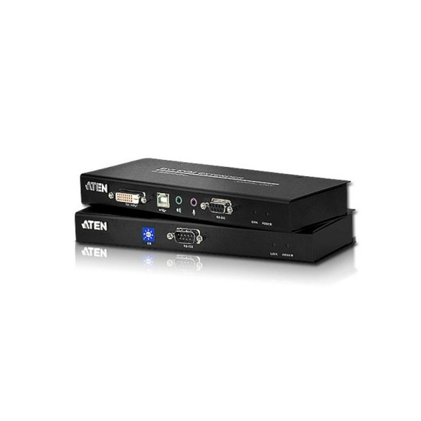 ATEN 976038 CE602-AT-G ATEN Extensor KVM Cat 5 DVI dual link USB (1024 x 768 a 60m)