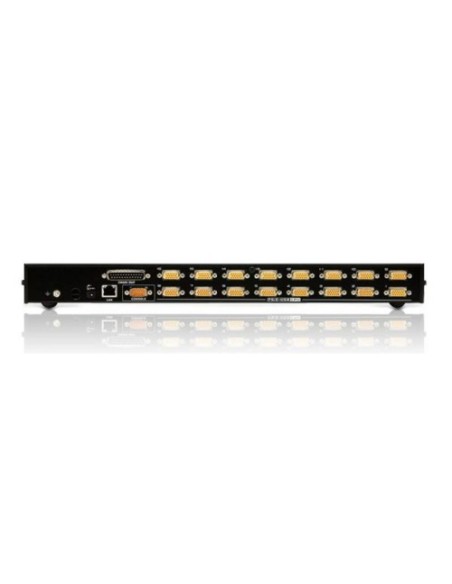 ATEN 975887 CS1716I-AT-G ATEN Switch KVM por IP VGA PS/2-USB de 16 puertos con acceso compartido desde consolas local/remota