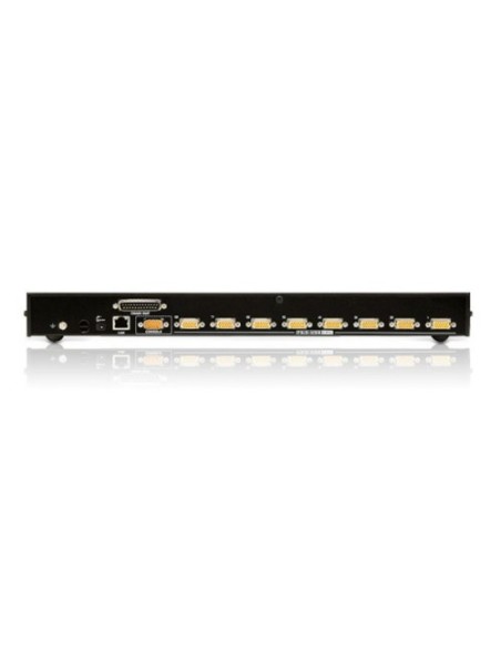 ATEN 975879 CS1708I-AT-G ATEN Switch KVM por IP VGA PS/2-USB de 8 puertos con acceso compartido desde consolas local/remota