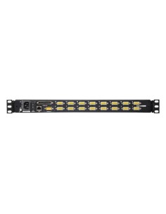 ATEN 975810 CL5716IN-ATA-SG Aten Consola LCD single rail con switch KVM por IP integrado VGA PS/2-USB de 16 puertos con acceso c 2