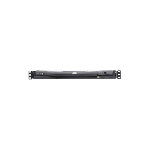 ATEN 975810 CL5716IN-ATA-SG Aten Consola LCD single rail con switch KVM por IP integrado VGA PS/2-USB de 16 puertos con acceso c
