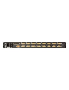 ATEN 975801 CL5716N-ATA-SG Aten Consola LCD single rail con switch KVM integrado VGA PS/2-USB de 16 puertos 2