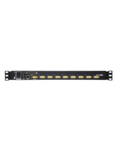 ATEN 975799 CL5708IN-ATA-SG Aten Consola LCD single rail con switch KVM por IP integrado VGA PS/2-USB de 8 puertos con acceso co 2
