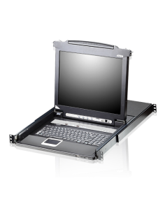 ATEN 975781 CL5708N-ATA-SG Aten CL5708N interruptor KVM Montaje en rack Negro