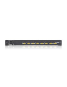 ATEN 975764 CL1308N-ATA-SG Aten Consola LCD single rail con switch KVM integrado VGA PS/2-USB de 8 puertos 2