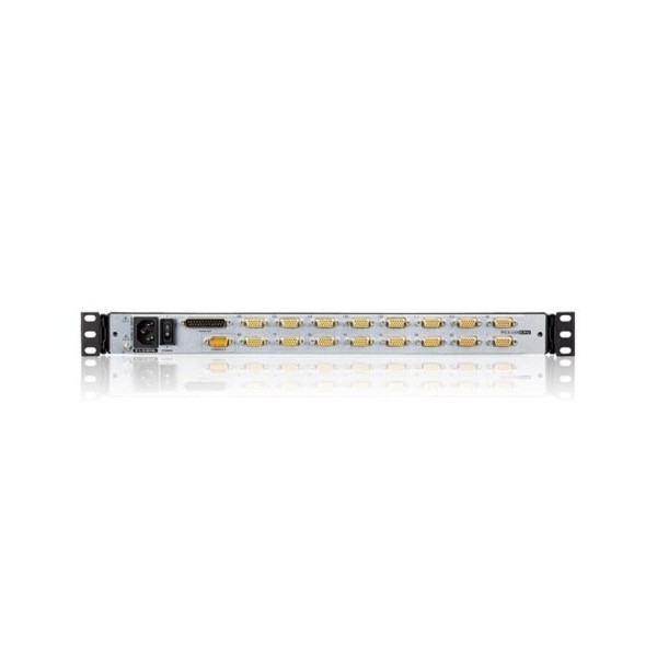 ATEN 975713 CL5816N-ATA-SG ATEN Consola LCD dual rail con switch KVM integrado VGA PS/2-USB de 16 puertos