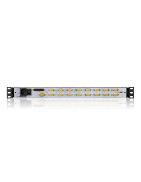 ATEN 975713 CL5816N-ATA-SG ATEN Consola LCD dual rail con switch KVM integrado VGA PS/2-USB de 16 puertos