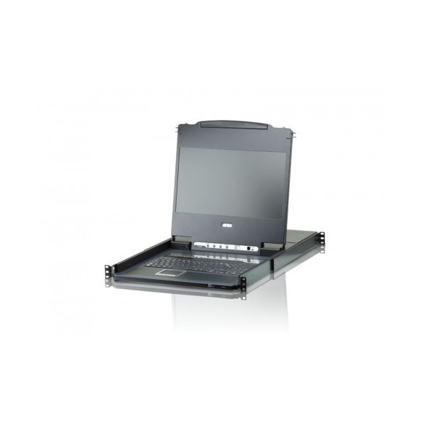ATEN 975692 CL6708MW-ATA-SG Aten CL6708MW interruptor KVM Montaje en rack Negro