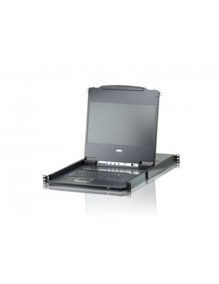 ATEN 975692 CL6708MW-ATA-SG Aten CL6708MW interruptor KVM Montaje en rack Negro
