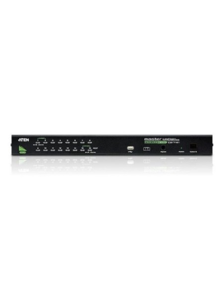 ATEN 975625 CS1716A-AT-G ATEN SWITCH KVM VGA PS/2-USB DE 16 PUERTOS CON PUERTO PARA CONEXION EN CADENA Y PERIFÉRICOS USB (CS1716