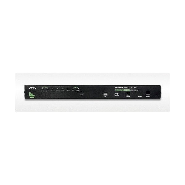 ATEN 975609 CS1708A-AT-G Aten CS1708A interruptor KVM Montaje en rack Negro