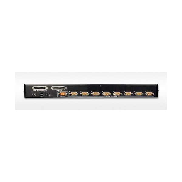 ATEN 975609 CS1708A-AT-G Aten CS1708A interruptor KVM Montaje en rack Negro