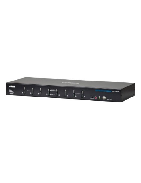 ATEN 975561 CS1788-AT-G ATEN Switch KVM DVI/Audio dual link USB de 8 puertos