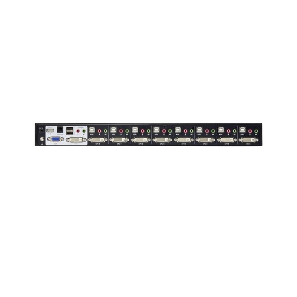 ATEN 975561 CS1788-AT-G ATEN Switch KVM DVI/Audio dual link USB de 8 puertos