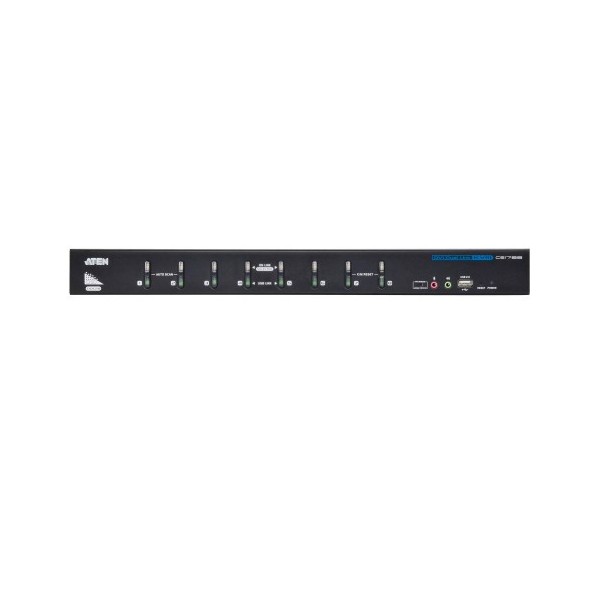 ATEN 975561 CS1788-AT-G ATEN Switch KVM DVI/Audio dual link USB de 8 puertos