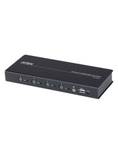 ATEN 975481 CS724KM-AT Aten CS724KM interruptor KVM Negro