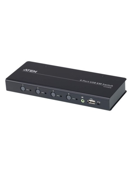 ATEN 975481 CS724KM-AT Aten CS724KM interruptor KVM Negro