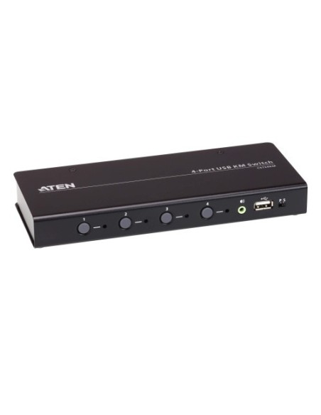 ATEN 975481 CS724KM-AT Aten CS724KM interruptor KVM Negro
