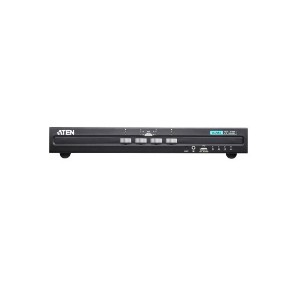 ATEN 975465 CS1184D-AT-G ATEN Switch KVM seguro DVI USB de 4 puertos (compatible con PSS PP v3.0)