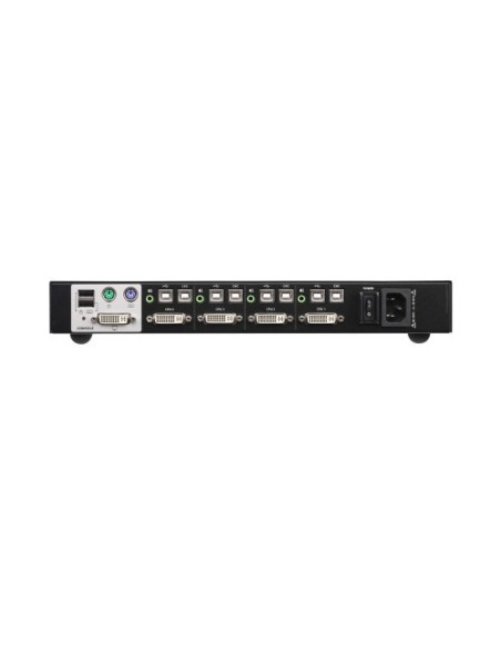 ATEN 975465 CS1184D-AT-G ATEN Switch KVM seguro DVI USB de 4 puertos (compatible con PSS PP v3.0)