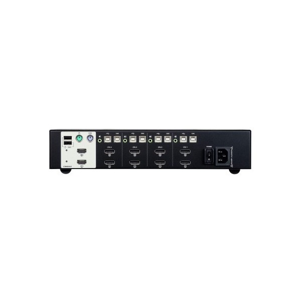 ATEN 975457 CS1144DP-AT-G ATEN Switch KVM seguro DisplayPort dual display USB de 4 puertos (compatible con PSS PP v3.0)